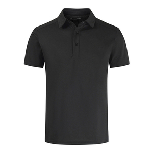 Chemises pour hommes grande taille de haute qualité en polyester/coton, manches courtes, motif uni, séchage rapide, logo personnalisé - Product Image 4
