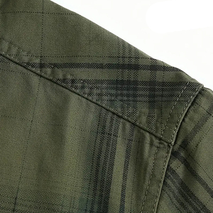 Men's Plaid Long Sleeve Casual Shirt Turn-down Collar Full Sleeve Breathable <b>Flannel</b> Shirt Autumn Wear - Product Image 5