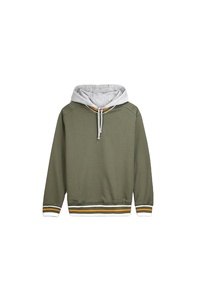 Color sólido Algodón Logotipo personalizado Publicidad Sudadera con capucha Cultura corporativa Ropa de trabajo con capucha de cierre de bucle - Product Image 2