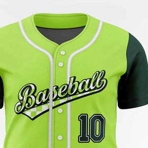 Custom made sublimated plain mesh mens Baseball Jerseys Custom color Breathable new york team baseball jersey with <b>cheap</b> price - Product Image 6