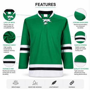 Diseño y Fabricación de Conjuntos de Camiseta y Pantalones de Hockey sobre Hielo a Precio de Mayoreo, Uniforme de Hockey sobre Hielo, el Mejor Estilo, a la Moda, Precio Económico - Product Image 4