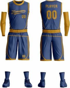 Maillot de basketball respirant à séchage rapide pour homme 2026 avec logo et numéro personnalisés - Product Image 1
