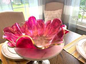 ชามสลัดเรซิ่นสำหรับร้านอาหาร ชามสลัดเรซิ่นสำหรับรับประทานได้  ชุดภาชนะสำหรับโต๊ะอาหาร ผลิตจากเรซิ่น มีความต้องการสูง - Product Image 5