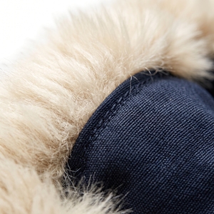 Women's Winter Faux <b>Fur</b> <b>Trim</b> Hooded Parka Fluffy Luxurious Warm Casual Long Coat OEM ODM Wholesale Factory Custom Logo - Product Image 4