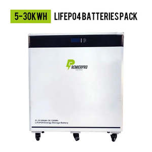 Paquete de batería PREMIERPRO 51,2 V 300Ah 15KWh Lifepo4 48V 300Ah Sistema de almacenamiento de energía solar para el hogar de litio de alta capacidad para el hogar - Product Image 5
