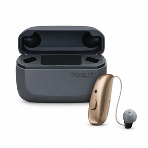 Tendance 2026 : Appareil auditif rechargeable Resound Vivia 9 microRIE pour perte auditive modérée à sévère (2 aides auditifs, 1 chargeur) - Product Image 3