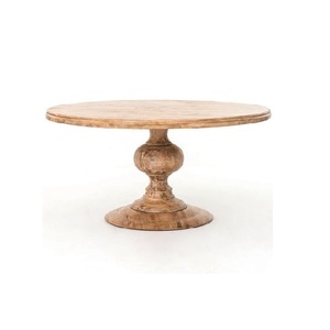 Round Handmade <b>Wooden</b> <b>Cake</b> Display Stand for Wedding Reception and <b>Birthday</b> Parties - Product Image 1