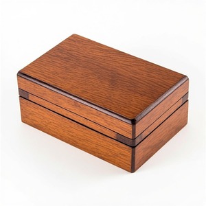 Étui à cigares en bois artisanal de luxe, conçu pour une allure intemporelle, avec une construction durable et une finition naturelle lisse. - Product Image 1