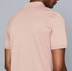 Camiseta Polo para Uniforme de Personal, Camiseta Polo Transpirable para Trabajo, Camiseta Polo Moderna y Ajustada, Camiseta Polo de Algodón Grueso - Product Image 4