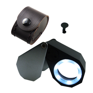Top-tier 10x Magnification Jeweler Loupe Magnifier 21mm Lens with 6 LED Light Foldable Triplet Lens - Product Image 3