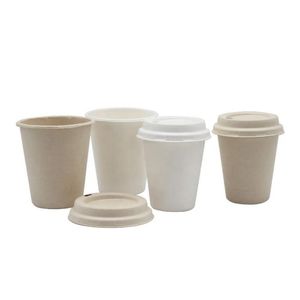 Vasos de Papel Kraft Biodegradables Desechables ECO para Bebidas Calientes, Resistentes al Calor, para Fiestas, Paquete de 100000000 Unidades - Product Image 4