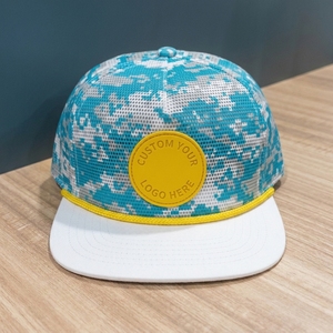 Casquette de golf personnalisée en maille intégrale avec cordon, logo personnalisé, fermeture réglable, OEM ODM, marque privée, fabricant en gros, faible MOQ - Product Image 1