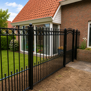 Paneles de Cerca Clásicos de Hierro Forjado: Cercas Metálicas Decorativas de Primera Calidad para una Seguridad Superior, Durabilidad Prolongada y Elegancia - Product Image 3