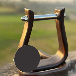 Estribos de Madera Hechos a Mano para Sillas de Montar, Soportes Duraderos para Pies de Caballo, Equipo de Madera Natural - Product Image 2