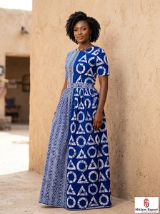 Tela Geotextil Africana Premium de Kumasi, Estampada y Tejida, de Peso Medio, para Moda Tradicional, OEM, ODM, Textil - Product Image 6