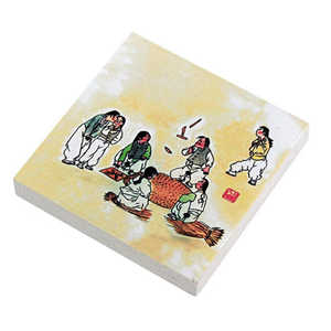 Korean Folk Style <b>Fridge</b> <b>Magnet</b> 4P Set - Product Image 4