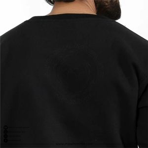 เสื้อสเวตเชิ้ตผ้าฟลีซคอตตอน/โพลีเอสเตอร์พรีเมียม 220 กรัม เป็นมิตรกับสิ่งแวดล้อม ปักโลโก้ได้ตามต้องการ เนื้อผ้าหนานุ่ม ใส่ได้ทั้งชายและหญิง เหมาะสำหรับฤดูหนาว ขายส่ง - Product Image 6