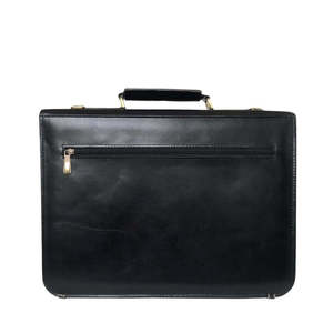 Elegante Maletín de Cuero Genuino Vintage para Portátil, Bandolera, para Oficina y Viajes, Duradero, Portátil, Suave, de Gran Capacidad - Product Image 2