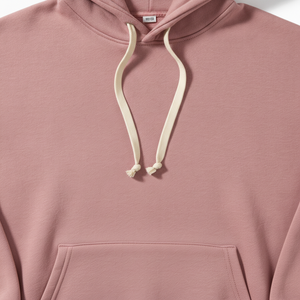 Sweat-shirt à capuche en polaire pour homme, coupe classique, couleur unie, pull décontracté avec poche avant et capuche à cordon - Product Image 4