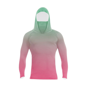 Se Acepta Personalización de Logotipo, Sudadera con Capucha de Pesca Impermeable 100% Poliéster, Camiseta Ligera de Manga Larga para Hombre con Capucha - Product Image 2