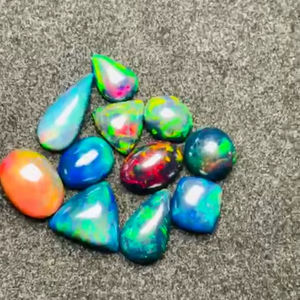 Opale naturelle de qualité supérieure, cabochon ovale blanc, grande taille, excellente qualité, certifiée IGI, polissage parfait, prix abordable - Product Image 3