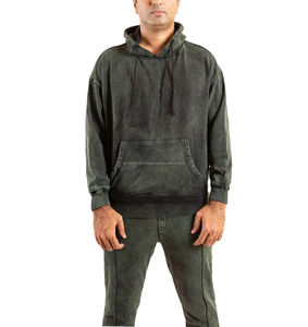 Conjunto Deportivo de Moda 2026, 100% Algodón, para Hombre, Estilo Urbano, Lavado Ácido, Transpirable, de Secado Rápido - Product Image 6