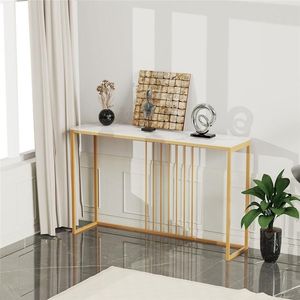 Modern Rectangular <b>Console</b> Cabinet Featuring Marble Top Stylish Furniture Solution For Hotel Lobby Interior Decoration Projects - Product Image 5
