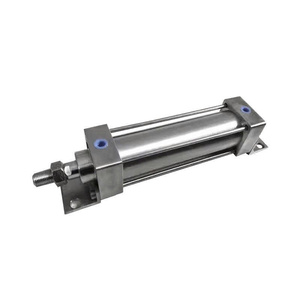 กระบอกลมนิวแมติกมาตรฐาน BSC32 40 50 63  ทำจากเหล็กกล้าไร้สนิม SS304 SS316 แบบสองทาง  ISO - Product Image 2