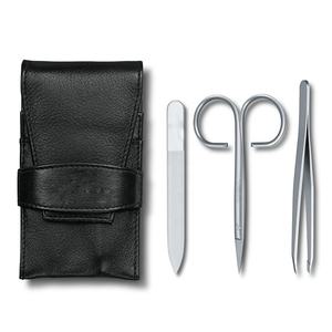 Professional 3 Piece Stainless Steel <b>Nail</b> Care <b>Set</b> With Manicure Scissors Tweezers And <b>Nail</b> File For Grooming - Product Image 1