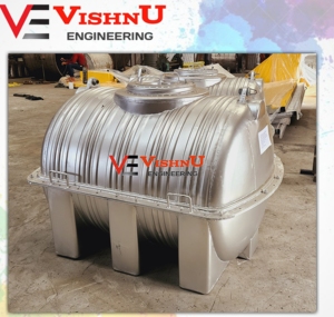 Réservoir d'eau horizontal de qualité supérieure réservoir en acier Rotomold mince moule rotatif vertical et horizontal - Product Image 4