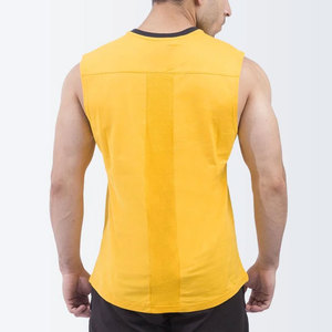 เสื้อกล้ามผู้ชายแบบยาว น้ำหนัก 240 กรัม ผ้าถัก ทรงวินเทจ แฟชั่นสำหรับฤดูร้อน เหมาะสำหรับวิ่ง ออกกำลังกาย หรือใส่ลำลองกลางแจ้ง - Product Image 3