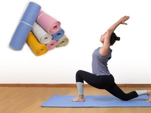 Tapete de Yoga de Lana Hecho a Mano, Fieltro Natural Ecológico Antideslizante, Tapete de Meditación de Lujo para Gimnasio en Casa, Ejercicio Físico - Product Image 6