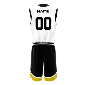 ชุดยูนิฟอร์มบาสเก็ตบอลแบบตาข่ายสั่งทำพิเศษ เสื้อผ้ากีฬาระบายอากาศได้ดี รับผลิตแบบ Private Label ขายส่ง - Product Image 3