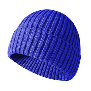 Gorros de Punto Unisex de Color Sólido al por Mayor, Gorros Cálidos Casuales de Invierno para Hombre con Bordado, Gorros Adecuados para Negocios 2026 - Product Image 2