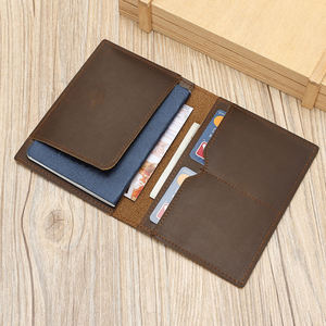 Multi-Card New Stylish Design Plain Premium Quality Pu Leather Passport Cover <b>Wallet</b> Passport <b>Holder</b> for Travel Abroad - Product Image 1