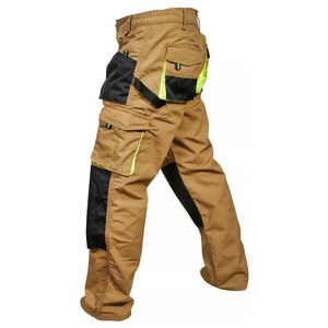 Factory Direct <b>Work</b>-wear Construction Safety Working Trousers Multi Pockets Reflective Construction <b>Cargo</b> <b>Pants</b> for Men's - Product Image 2