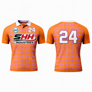 Camisetas Polo de Compresión para Gimnasio y Fitness, Sublimadas, OEM, Colección de Camisetas Polo Ligeras Sublimadas para Verano 2026 - Product Image 1