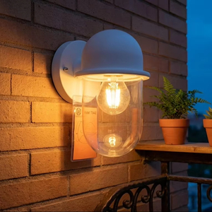 New Modern Glass <b>Light</b> Luxury Living Room <b>Wall</b> Lamp <b>with</b> High CRI 95 Adjustable Color Temp 3000K LED Cylindrical Shade - Product Image 1