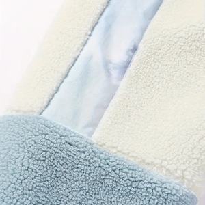 Customized <b>Sherpa</b> Fluffy Fleece Thermal Zipper Hoodie Sweatshirt OEM Service Eco-Friendly Windproof Men's Hoodies & Sweatshirts - Product Image 4