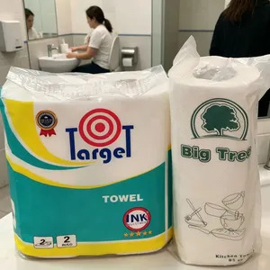 EcoTurtles Exploration Biodegradable Bamboo Wood Pulp 1-3 Ply <b>Kitchen</b> <b>Paper</b> Towel Roll-Eco-Friendly High Absorbent Made Gujarat - Product Image 2