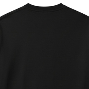 T-shirt en coton oversize pour homme, style streetwear, imprimé micro-texte, manches courtes, décontracté, tendance, OEM - Product Image 4