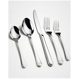 Colección de Cubiertos de Acero Inoxidable Premium, Juego de Vajilla Plateada y Dorada con Acabado Martillado, Apto para Lavavajillas y Horno - Product Image 1