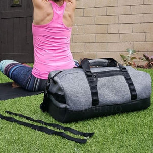 Bolsa de Gimnasio Impermeable y Resistente con Múltiples Bolsillos, Perfecta para Entrenamiento, Yoga y Actividades al Aire Libre - Product Image 6