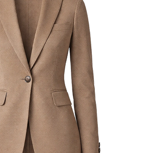 Blazer court pour femme très demandé, nouvelle collection printemps, léger, longueur taille, style sororité, pour le bureau, veste blazer pour femme OEM/ODM - Product Image 3