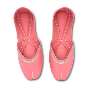 Custom Design Solid Color Handcraft Women Wedding Party Khussa Shoe Punjabi Wholesale Khussa Handmade Multi Colors Khussa - Product Image 3