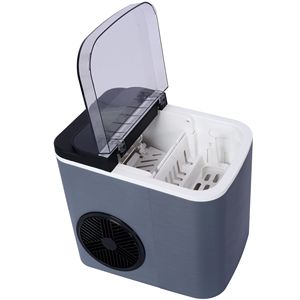 Portable <b>9</b>-<b>Cube</b> Countertop Ice Maker Self-Cleaning with Basket Scoop 26 Lbs/D for Offices - Product Image 4