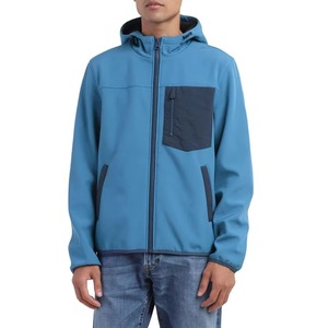 Veste coupe-vent imperméable et chaude Softshell 2025 de haute qualité, service OEM, logo personnalisé, veste Softshell pour homme - Product Image 5