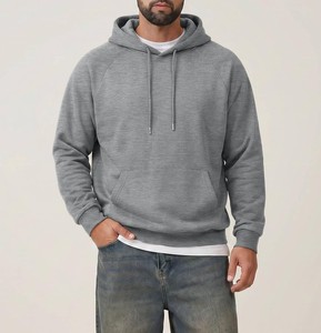 Sudadera con Capucha Personalizada para Hombre, de Spandex/Algodón, con Cierre, Estilo Casual Elegante, 480g de Peso de Tela, Servicio OEM, Pedidos al por Mayor - Product Image 2