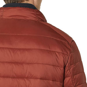 Chaqueta Acolchada Ligera con Capucha para Hombre, Estilo Casual a Rayas, para Invierno - Product Image 6