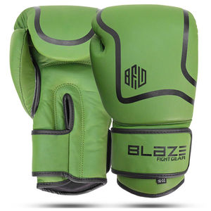 Gants de boxe en cuir synthétique pour l'entraînement au MMA, au Muay Thai, au kickboxing et aux sacs de frappe, avec sangle Velcro – Vente en gros - Product Image 1